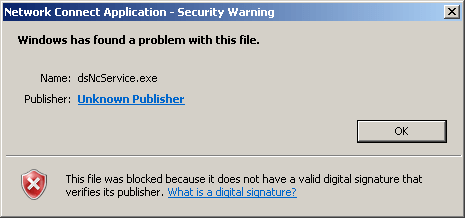 windows digital signature invalid