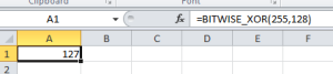 excel-bitwise-xor