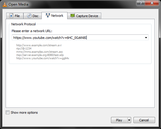 vlc-network-stream