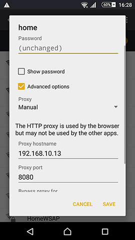 android wifi mitm proxy